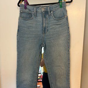 Madewell Perfect Vintage Slim Straight Leg Jean - Size 27